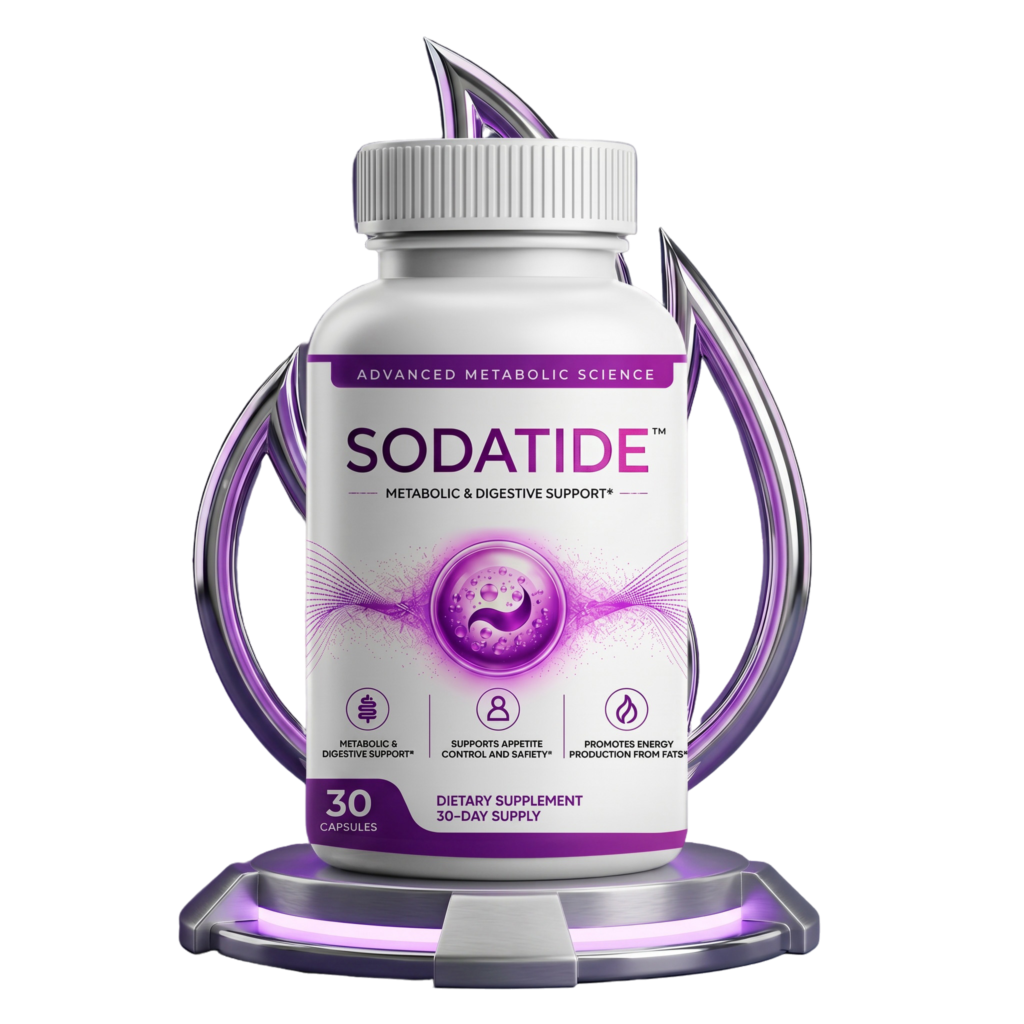 Sodatide weight loss supplement bottle